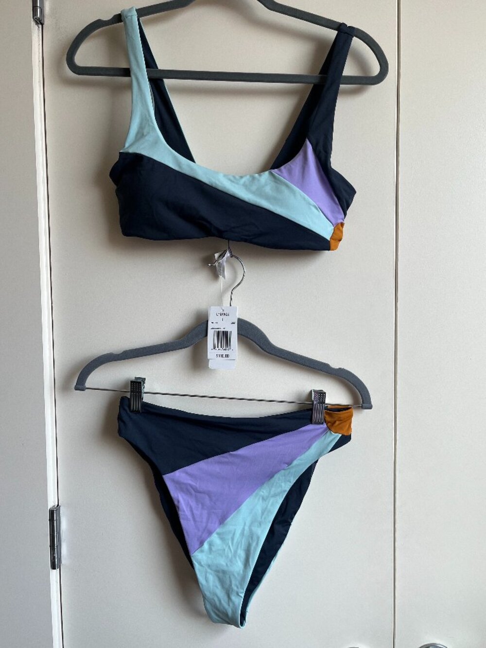 L*Space Lizzie Sunburst Bikini set Size Large